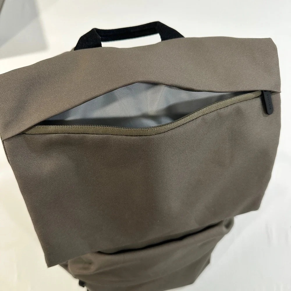 Everlane The ReNew Transit Backpack Warm Quartz Brown Taupe Laptop Bag Travel